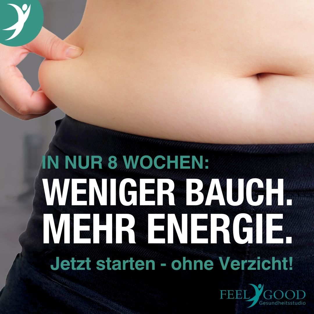 1 weniger Bauch